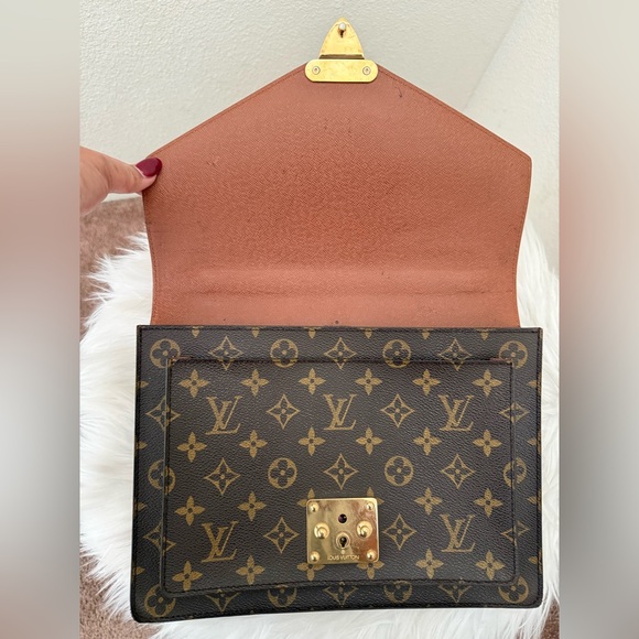 LOUIS VUITTON Monogram Monceau 28 Handbag - Picture 9 of 14